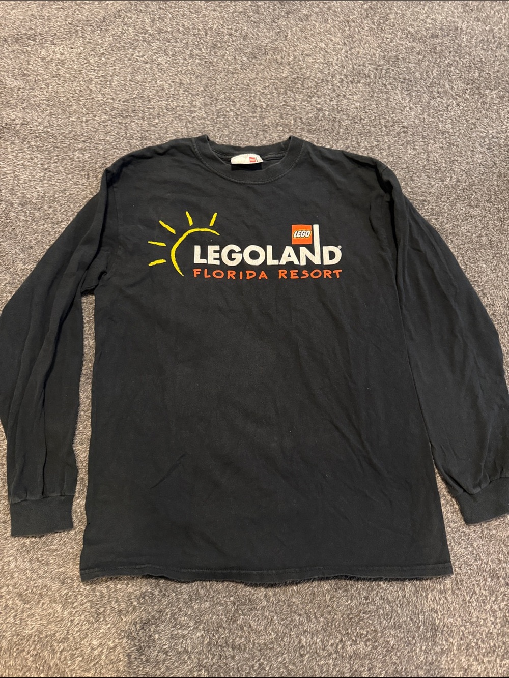Legoland Florida Resort Black Long Sleeve Tee